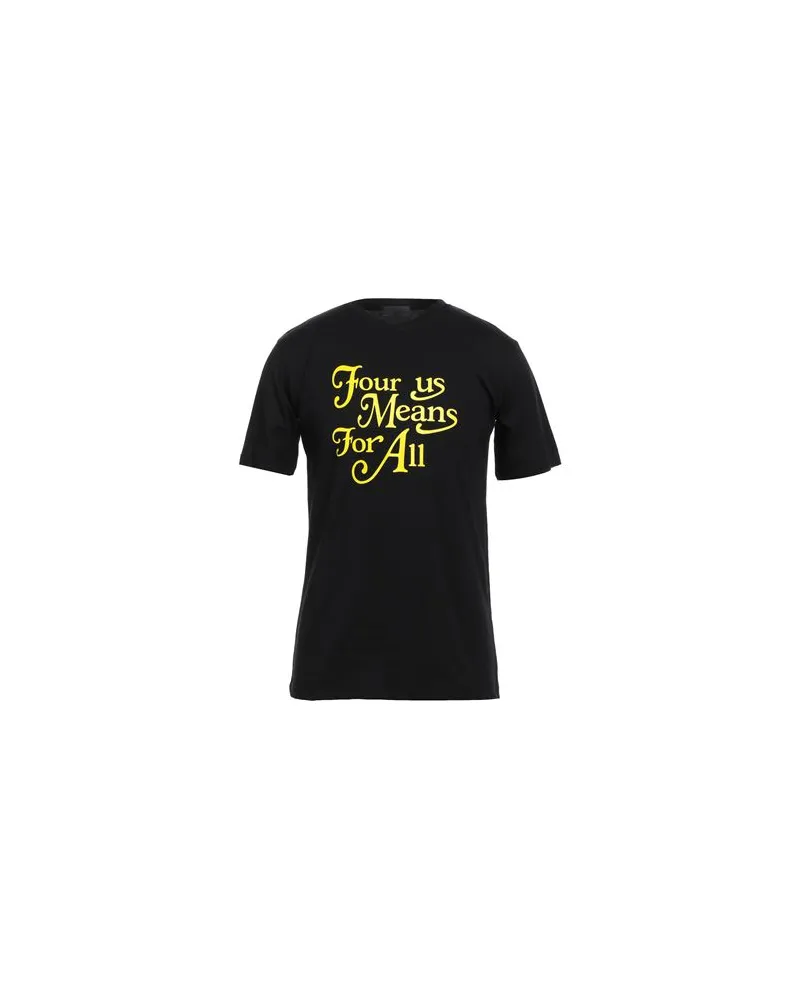 Cesare Paciotti TOPS - T-shirtsauf YOOX.COM Schwarz