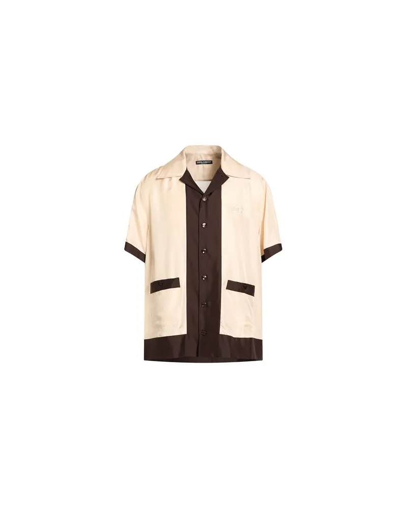 Dolce & Gabbana TOPS - Hemdenauf YOOX.COM Beige