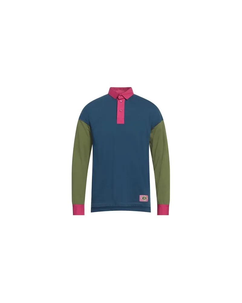 Moschino TOPS - Poloshirtsauf YOOX.COM Taubenblau