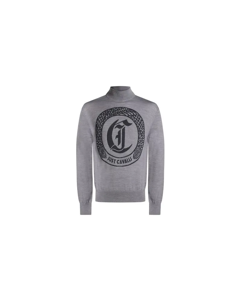 Just Cavalli STRICKWAREN - Rollkragenpulloverauf YOOX.COM Hellgrau