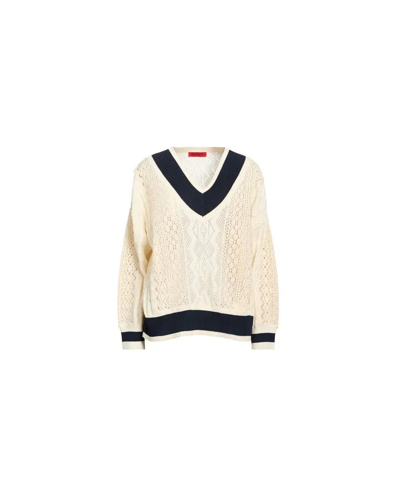MAX&Co. STRICKWAREN - Pulloverauf YOOX.COM Cremeweiß