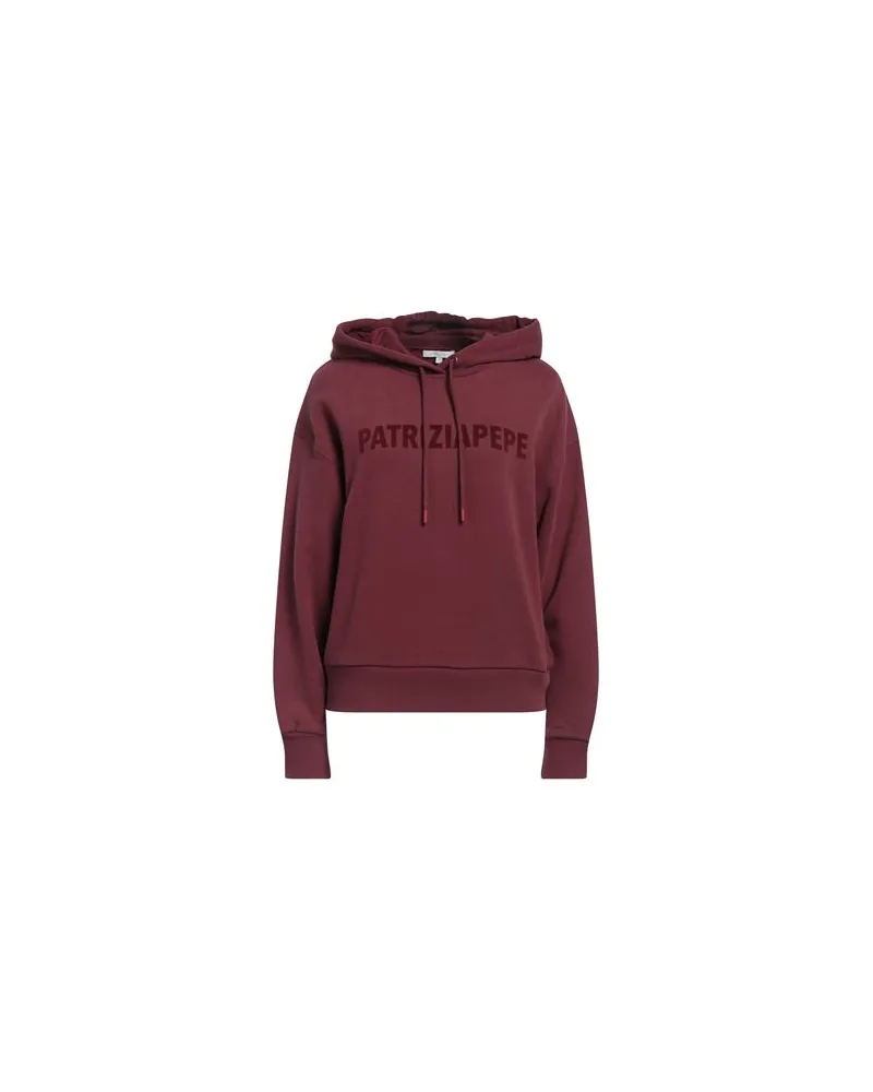 Patrizia Pepe TOPS - Sweatshirtsauf YOOX.COM Ziegelrot