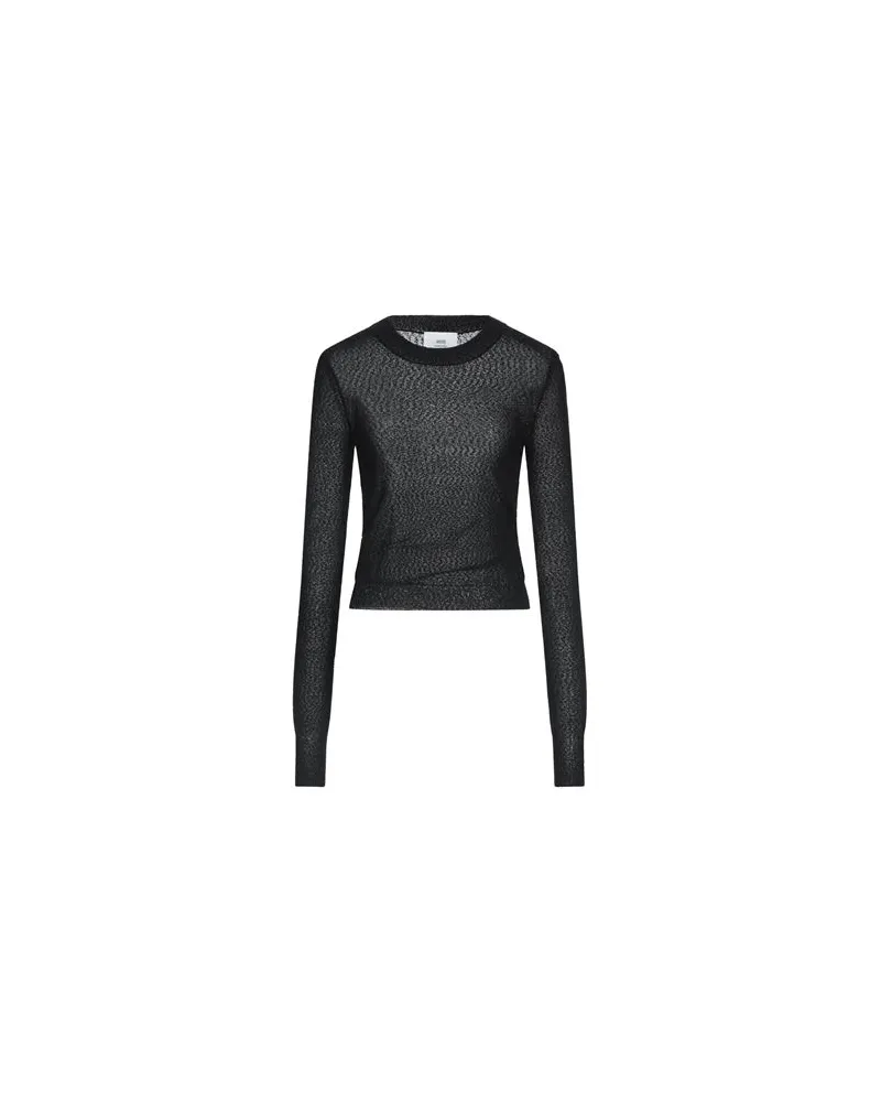 AMI Paris STRICKWAREN - Pulloverauf YOOX.COM Schwarz