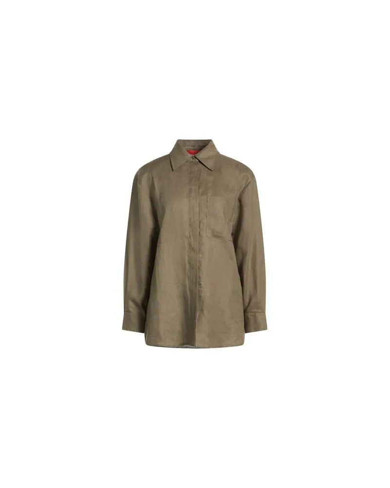 MAX&Co. TOPS - Hemdenauf YOOX.COM Militärgrün