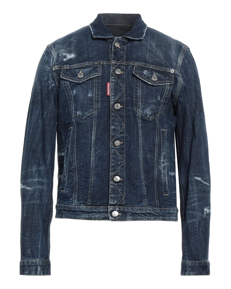 Dsquared2 Jeansjacke/-mantel Blau