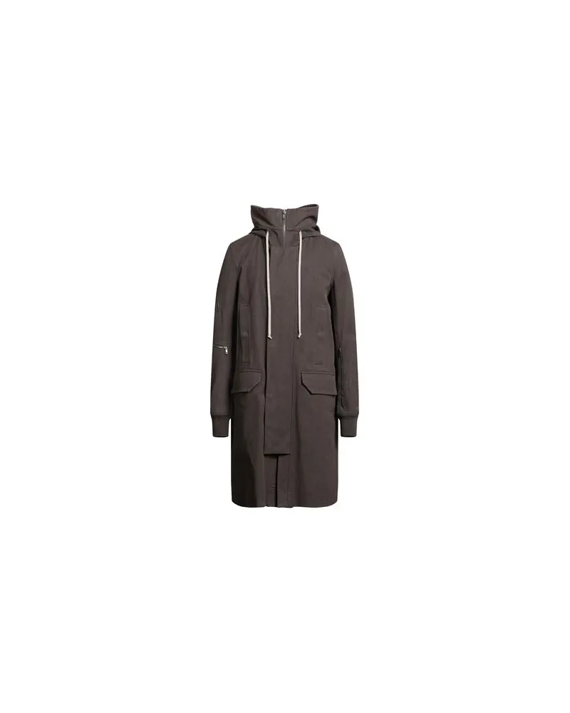Rick Owens JACKEN & MÄNTEL - Mäntelauf YOOX.COM Dunkelbraun