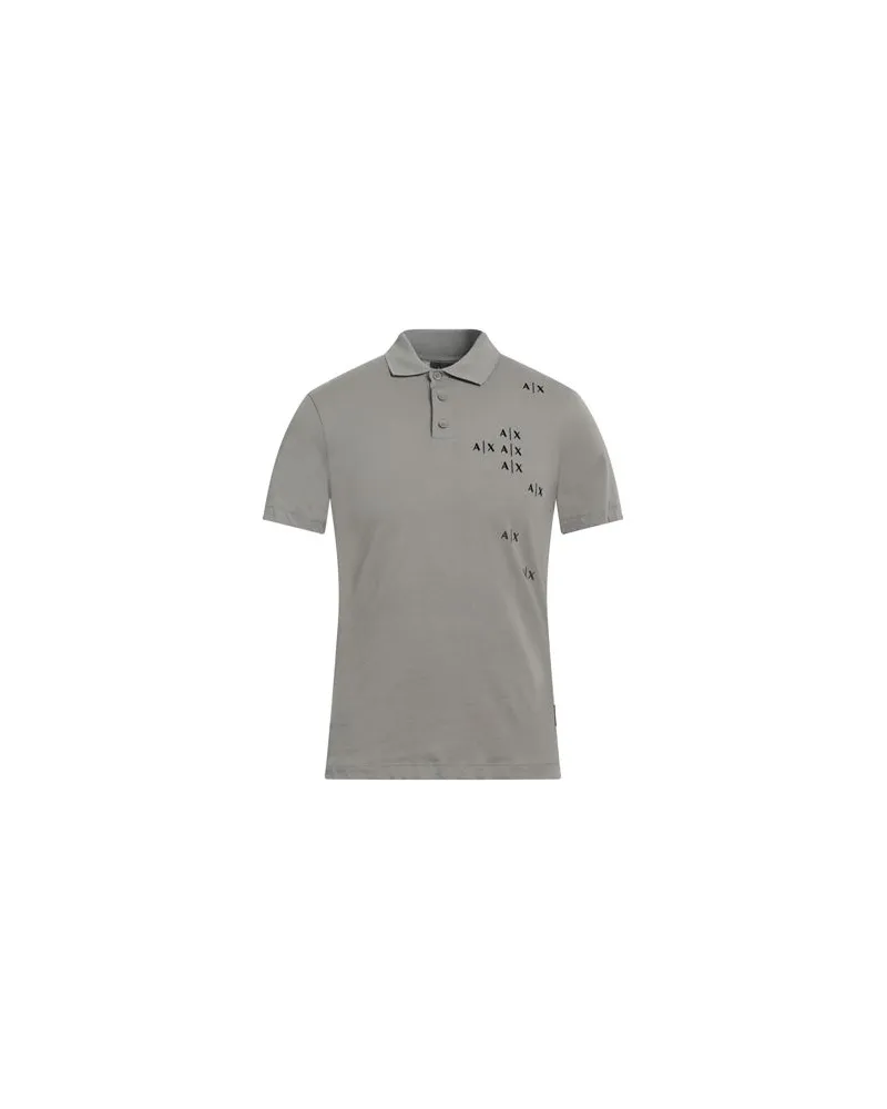 Armani Exchange TOPS - Poloshirtsauf YOOX.COM Maulwurfsgrau