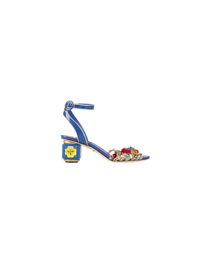 Dolce & Gabbana SCHUHE - Sandalenauf YOOX.COM Blau