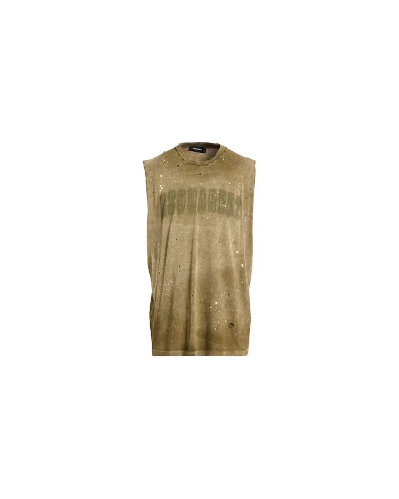 Dsquared2 TOPS - T-shirtsauf YOOX.COM Militärgrün