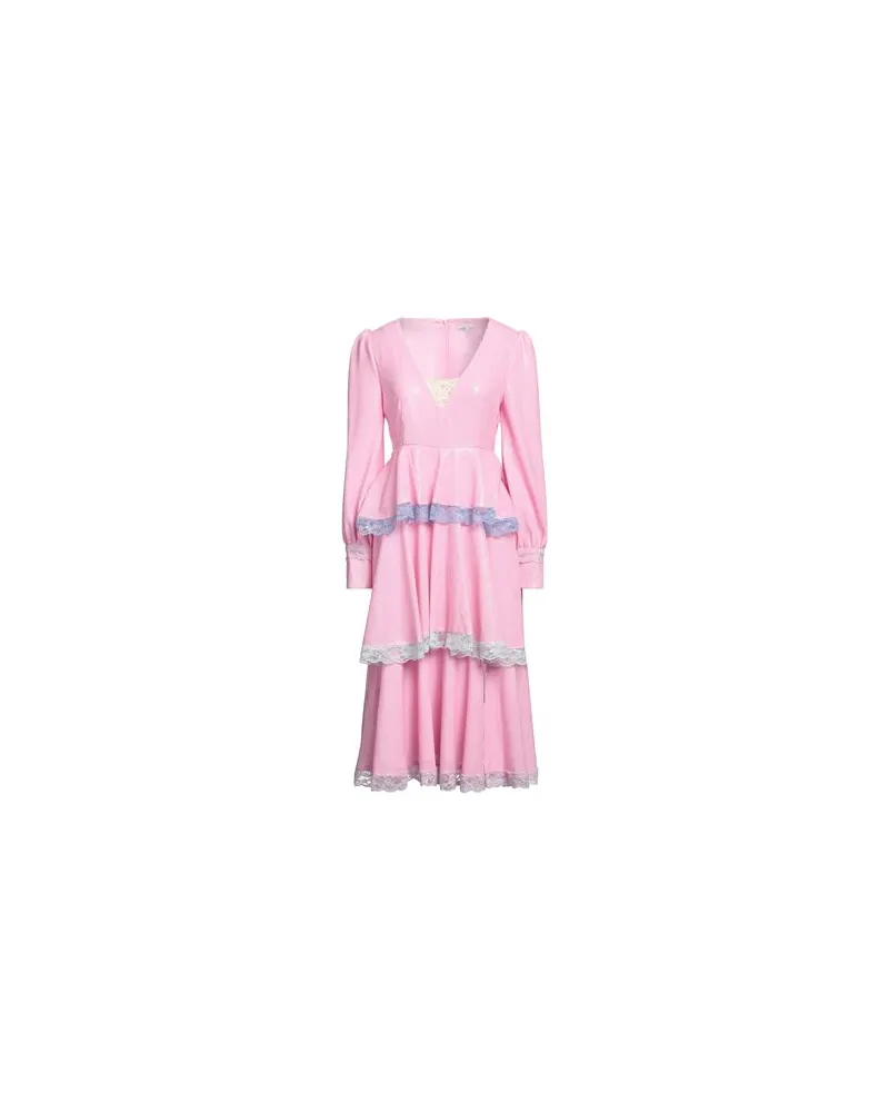 Olivia Rubin KLEIDER - Midi-Kleiderauf YOOX.COM Rosa