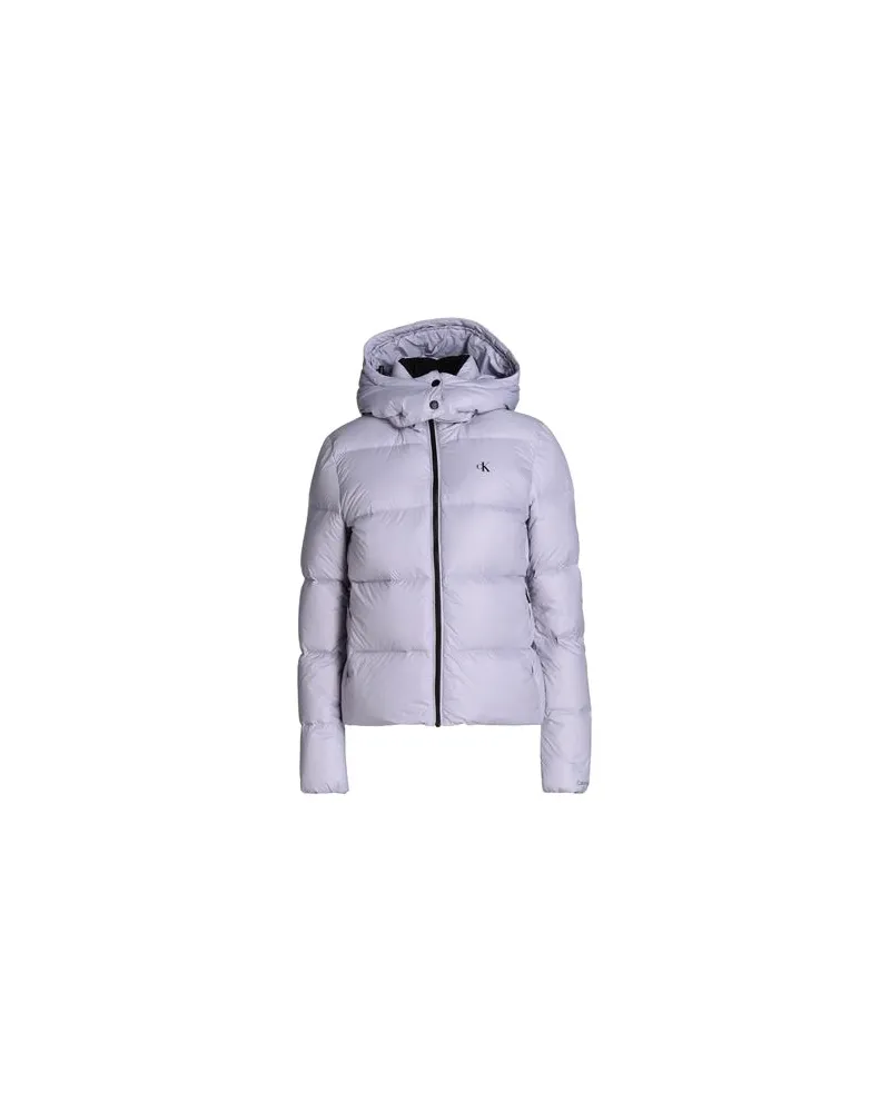 Calvin Klein JACKEN & MÄNTEL - Pufferjacken & Daunenjackenauf YOOX.COM Lila