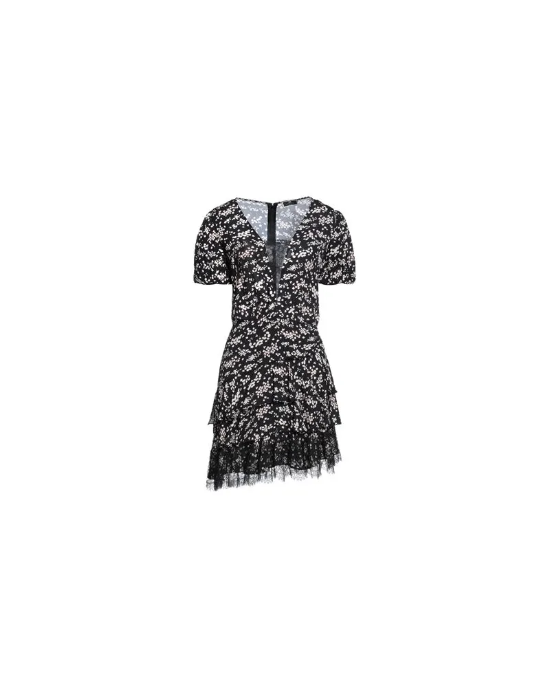 Elisabetta Franchi KLEIDER - Mini-Kleiderauf YOOX.COM Schwarz
