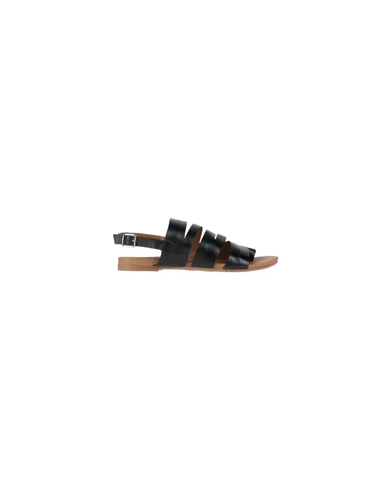 Laura Biagiotti GOLD - SCHUHE - Zehentrennerauf YOOX.COM Schwarz