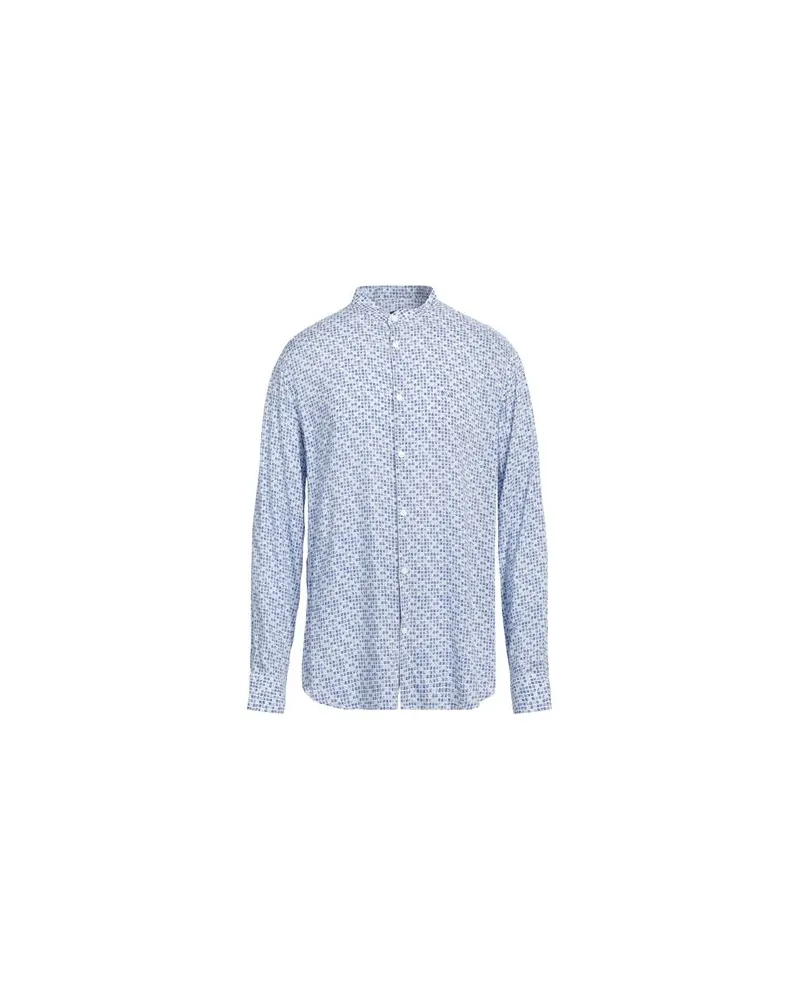 Armani Exchange TOPS - Hemdenauf YOOX.COM Blau