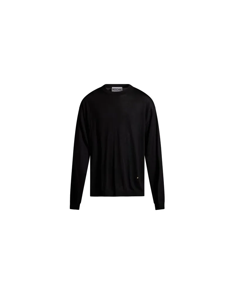 Moschino STRICKWAREN - Pulloverauf YOOX.COM Schwarz