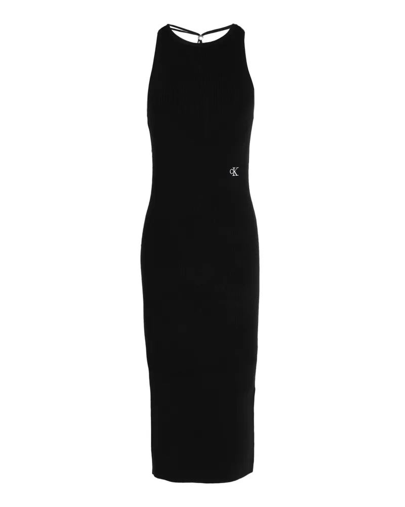 Calvin Klein Midi-Kleid Schwarz