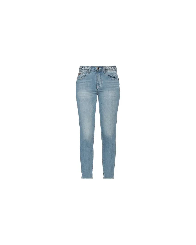 YES ZEE by Essenza HOSEN & RÖCKE - Jeanshosenauf YOOX.COM Blau