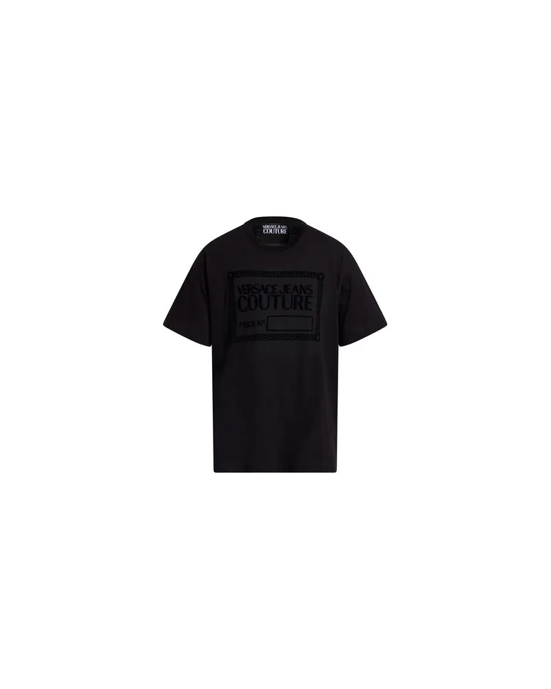 Versace Jeans TOPS - T-shirtsauf YOOX.COM Schwarz