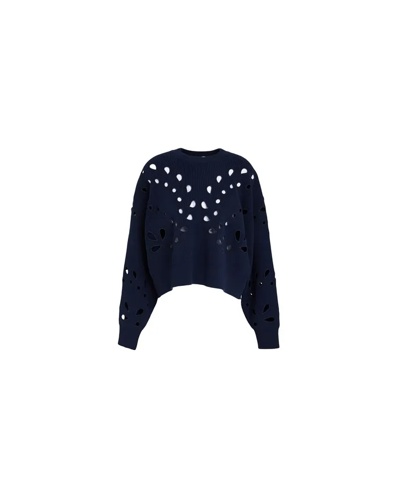 Ulla Johnson STRICKWAREN - Pulloverauf YOOX.COM Marineblau