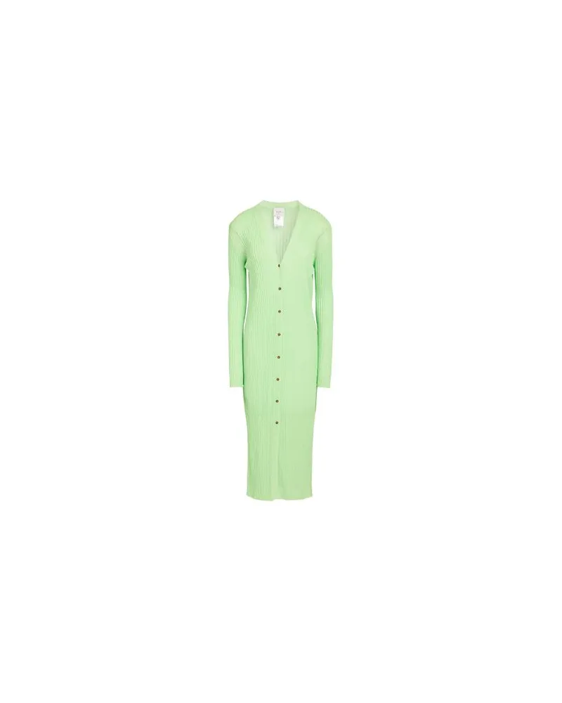 ALYSI CRÈME - KLEIDER - Midi-Kleiderauf YOOX.COM Limettengrün