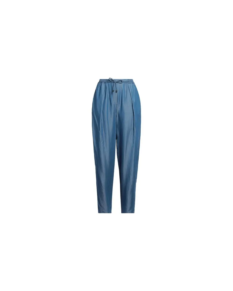 Emporio Armani HOSEN & RÖCKE - Hosenauf YOOX.COM Blau