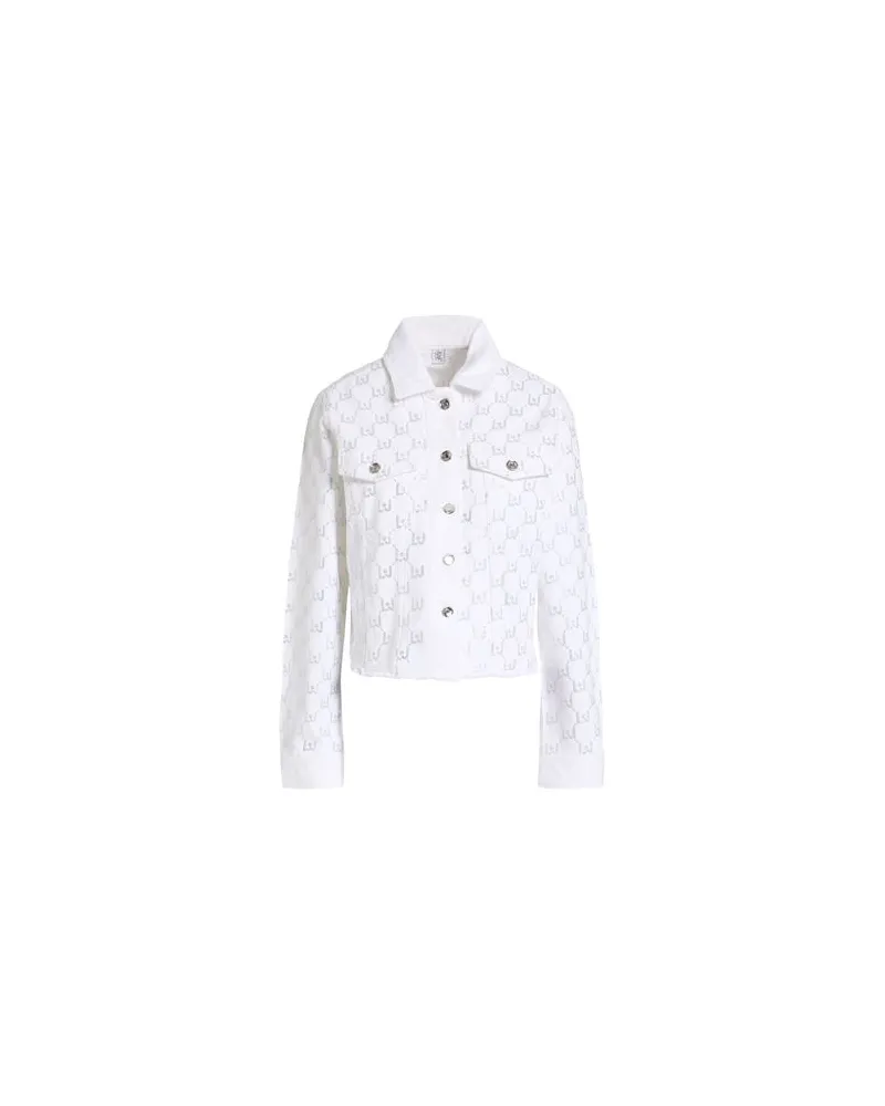 Liu Jo JACKEN & MÄNTEL - Jeansjacken/Mäntelauf YOOX.COM Weiß