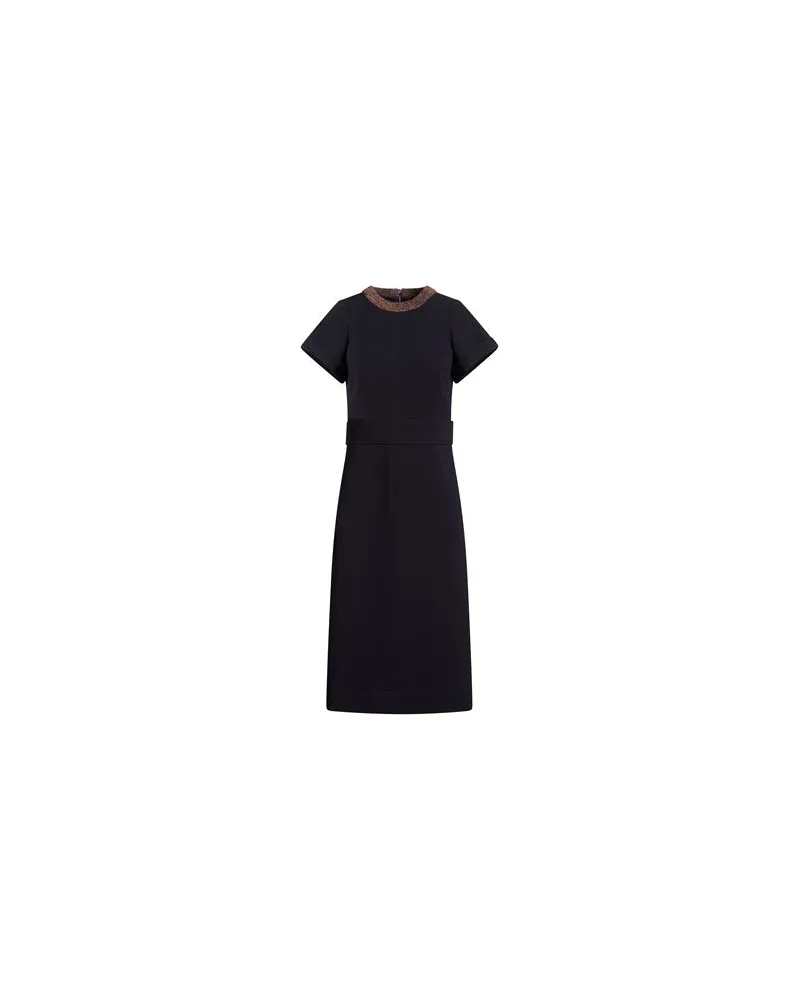 Victoria Beckham KLEIDER - Midi-Kleiderauf YOOX.COM Marineblau