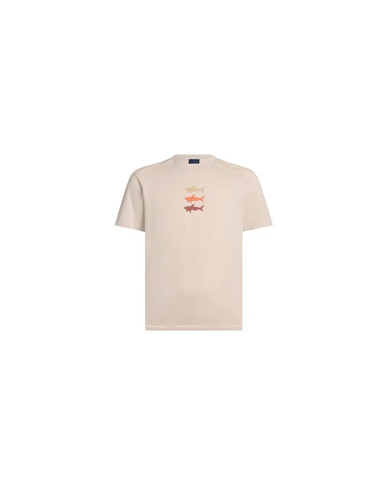 Paul & Shark TOPS - T-shirtsauf YOOX.COM Beige