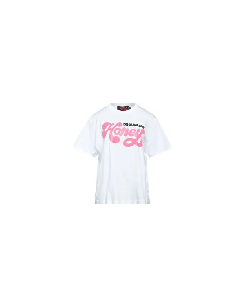 Dsquared2 TOPS - T-shirtsauf YOOX.COM Weiß