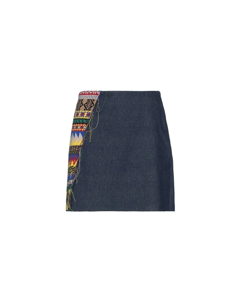 AKEP HOSEN & RÖCKE - Jeansröckeauf YOOX.COM Blau