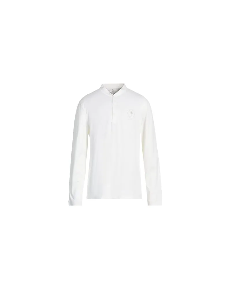 Brunello Cucinelli TOPS - T-shirtsauf YOOX.COM Elfenbein
