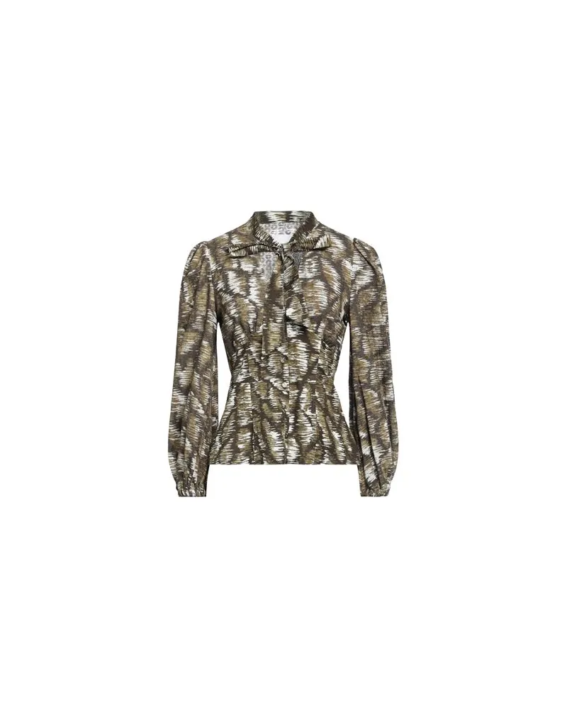 Brand Unique TOPS - Hemdenauf YOOX.COM Militärgrün