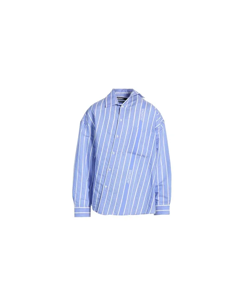 Jacquemus LES SCULPTURES - TOPS - Hemdenauf YOOX.COM Azurblau