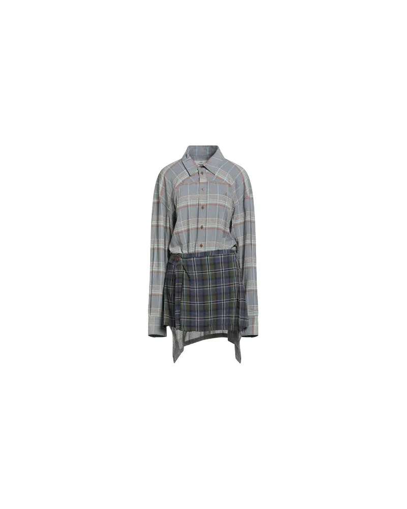 Vivienne Westwood KLEIDER - Mini-Kleiderauf YOOX.COM Taubenblau