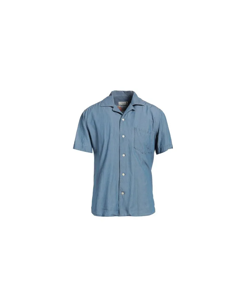Tintoria Mattei TOPS - Jeanshemdenauf YOOX.COM Blau