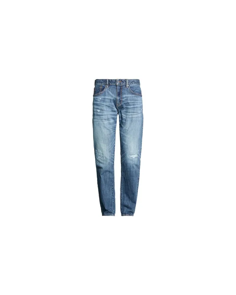 Armani Exchange HOSEN & RÖCKE - Jeanshosenauf YOOX.COM Blau