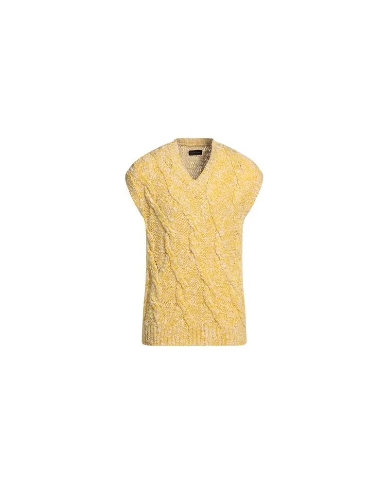 Roberto Collina STRICKWAREN - Pulloverauf YOOX.COM Gelb