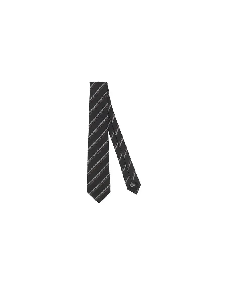 Emporio Armani ACCESSOIRES - Krawatten & Fliegenauf YOOX.COM Schwarz