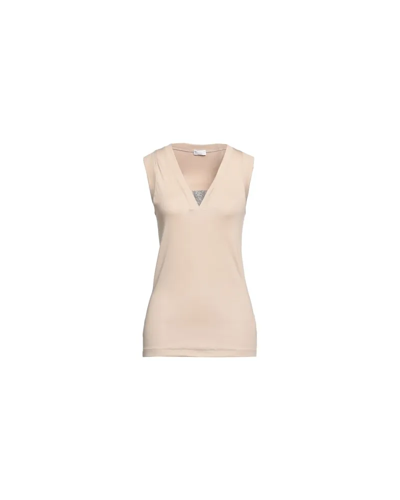 Brunello Cucinelli TOPS - Topsauf YOOX.COM Beige