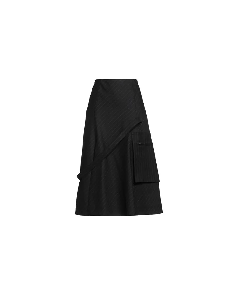 Sacai HOSEN & RÖCKE - Midi-Röckeauf YOOX.COM Schwarz