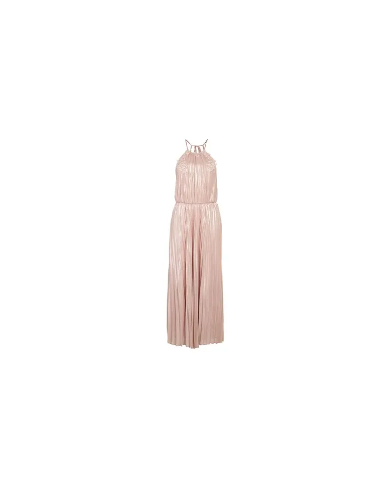 Ermanno Scervino KLEIDER - Maxi-Kleiderauf YOOX.COM Roségold