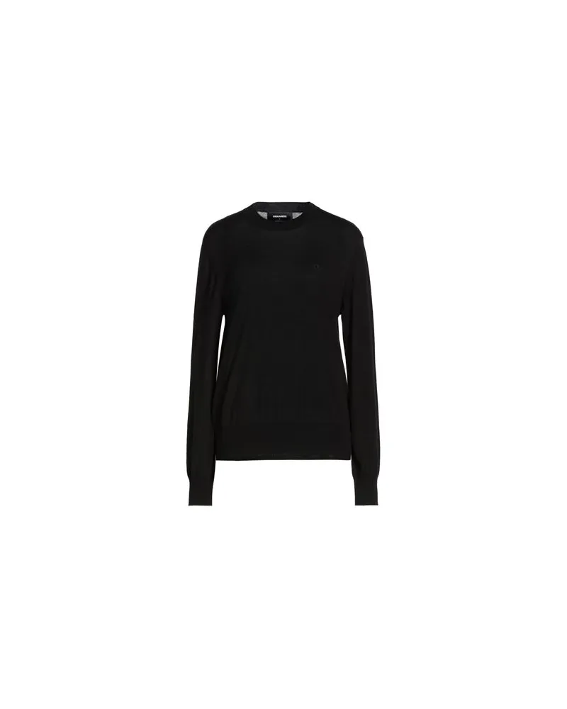 Dsquared2 STRICKWAREN - Pulloverauf YOOX.COM Schwarz