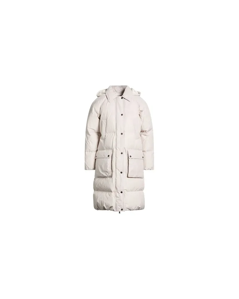 Brunello Cucinelli JACKEN & MÄNTEL - Pufferjacken & Daunenjackenauf YOOX.COM Cremeweiß