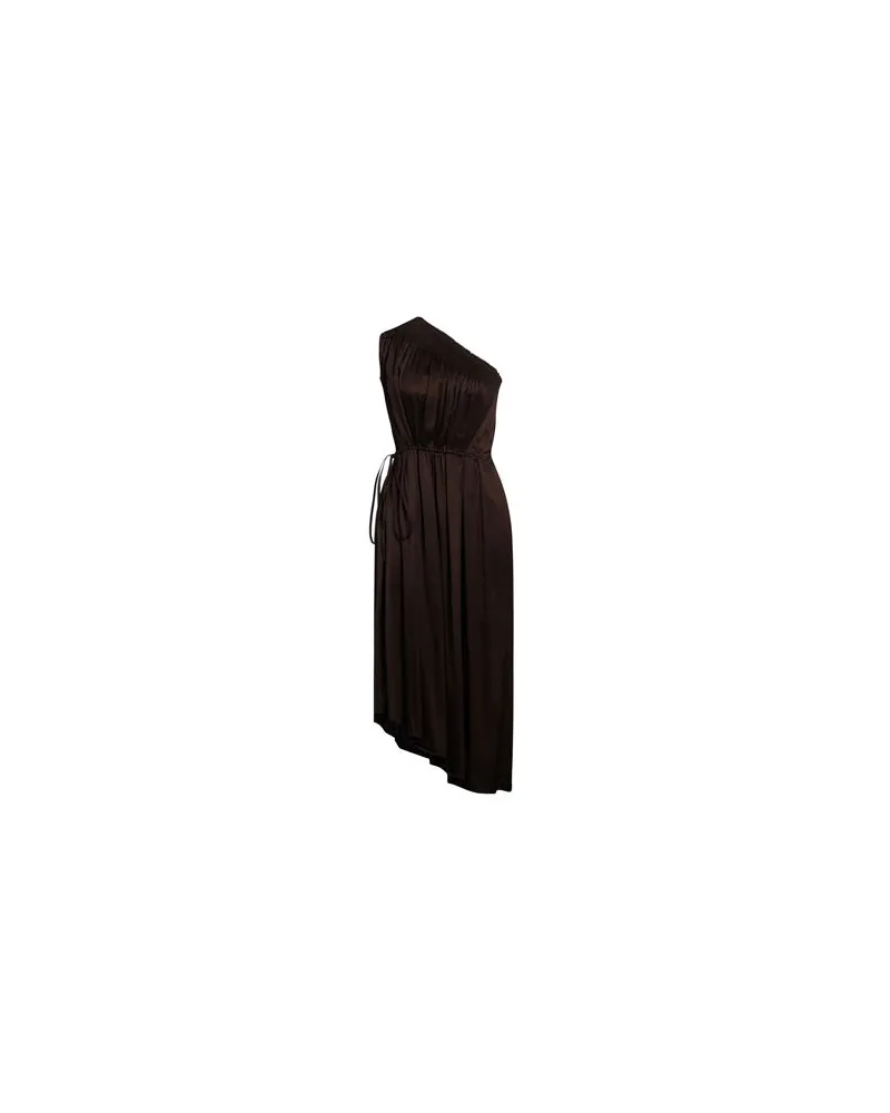 N° 21 KLEIDER - Midi-Kleiderauf YOOX.COM Dunkelbraun
