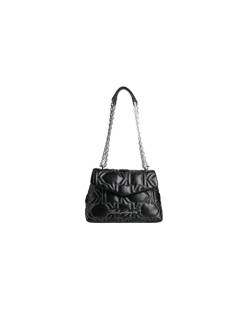 Karl Lagerfeld TASCHEN - Schultertaschenauf YOOX.COM Schwarz