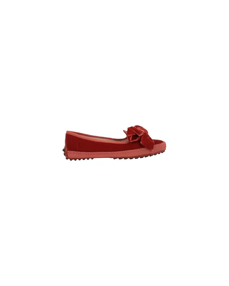 TOD'S SCHUHE - Mokassinsauf YOOX.COM Rot