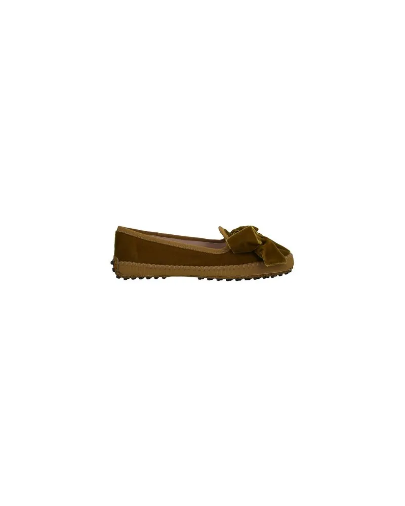 TOD'S SCHUHE - Mokassinsauf YOOX.COM Militärgrün