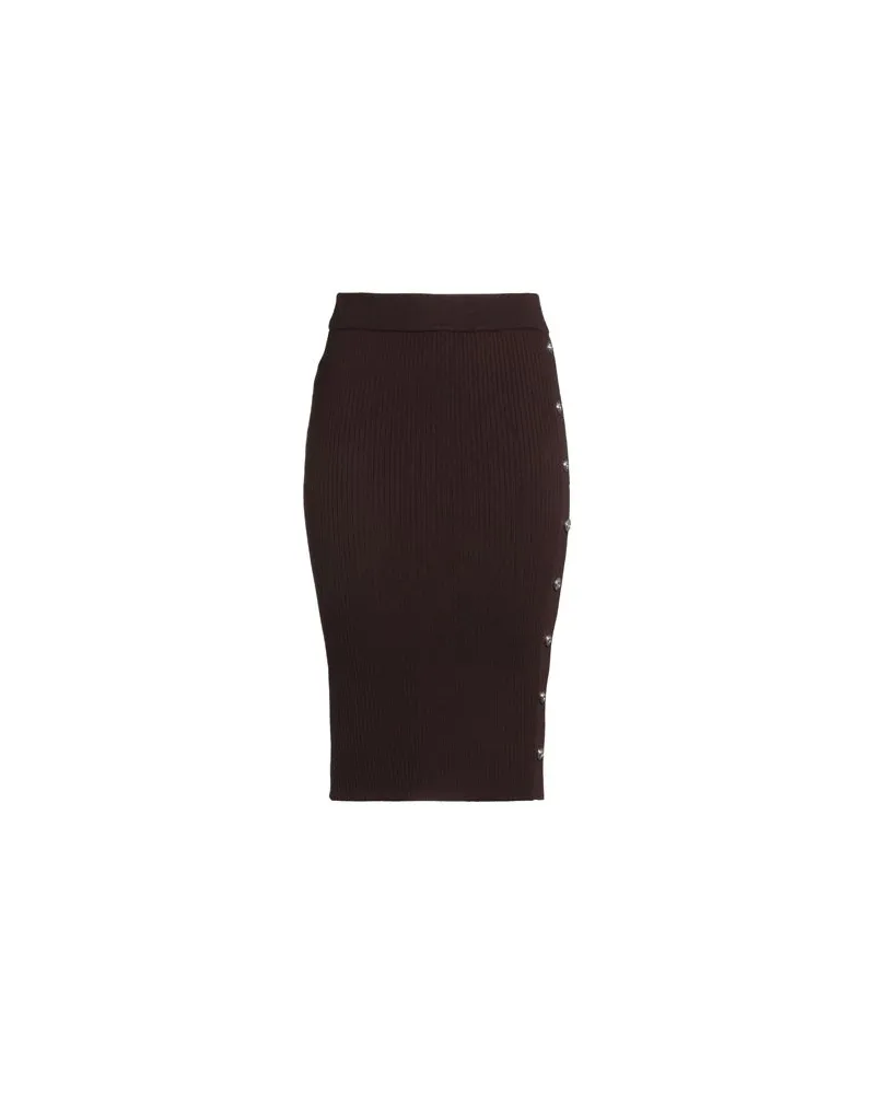 Pinko HOSEN & RÖCKE - Midi-Röckeauf YOOX.COM Dunkelbraun