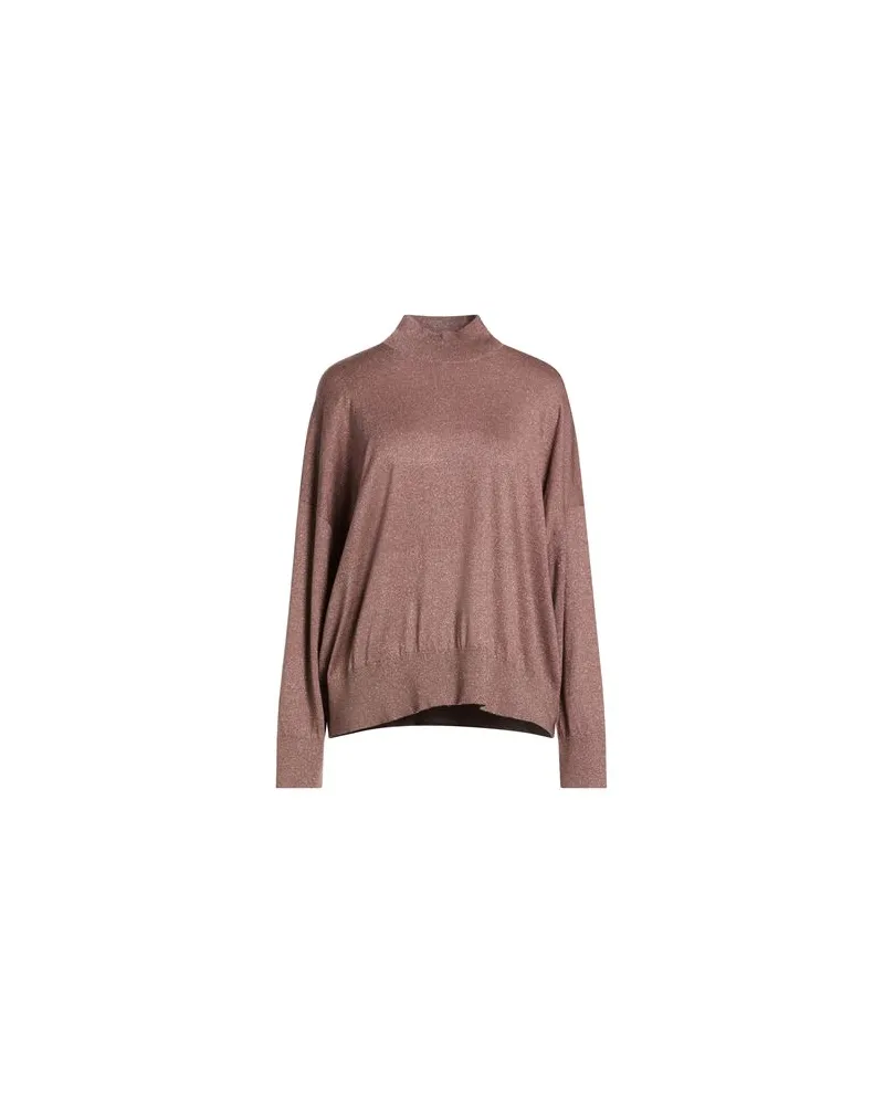Brunello Cucinelli STRICKWAREN - Rollkragenpulloverauf YOOX.COM Hellbraun