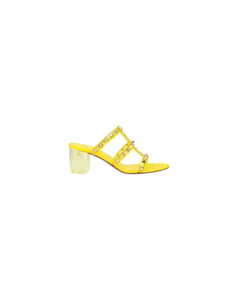 Valentino Garavani SCHUHE - Sandalenauf YOOX.COM Gelb